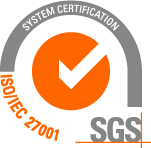 SGS ISO/IEC 27001 システム認証マーク